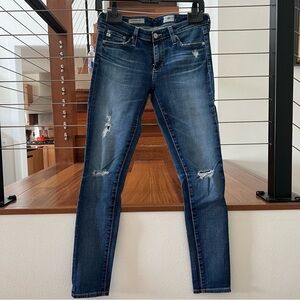 AG super skinny ankle Blue Jeans